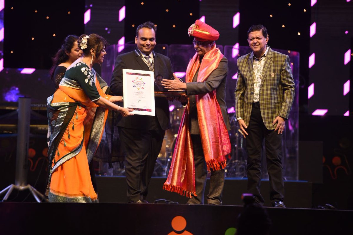 ankitjindal85's tweet image. Interacted with young minds at Indira University in Pune, saw a killer performance by BPraak, and received a diversity award