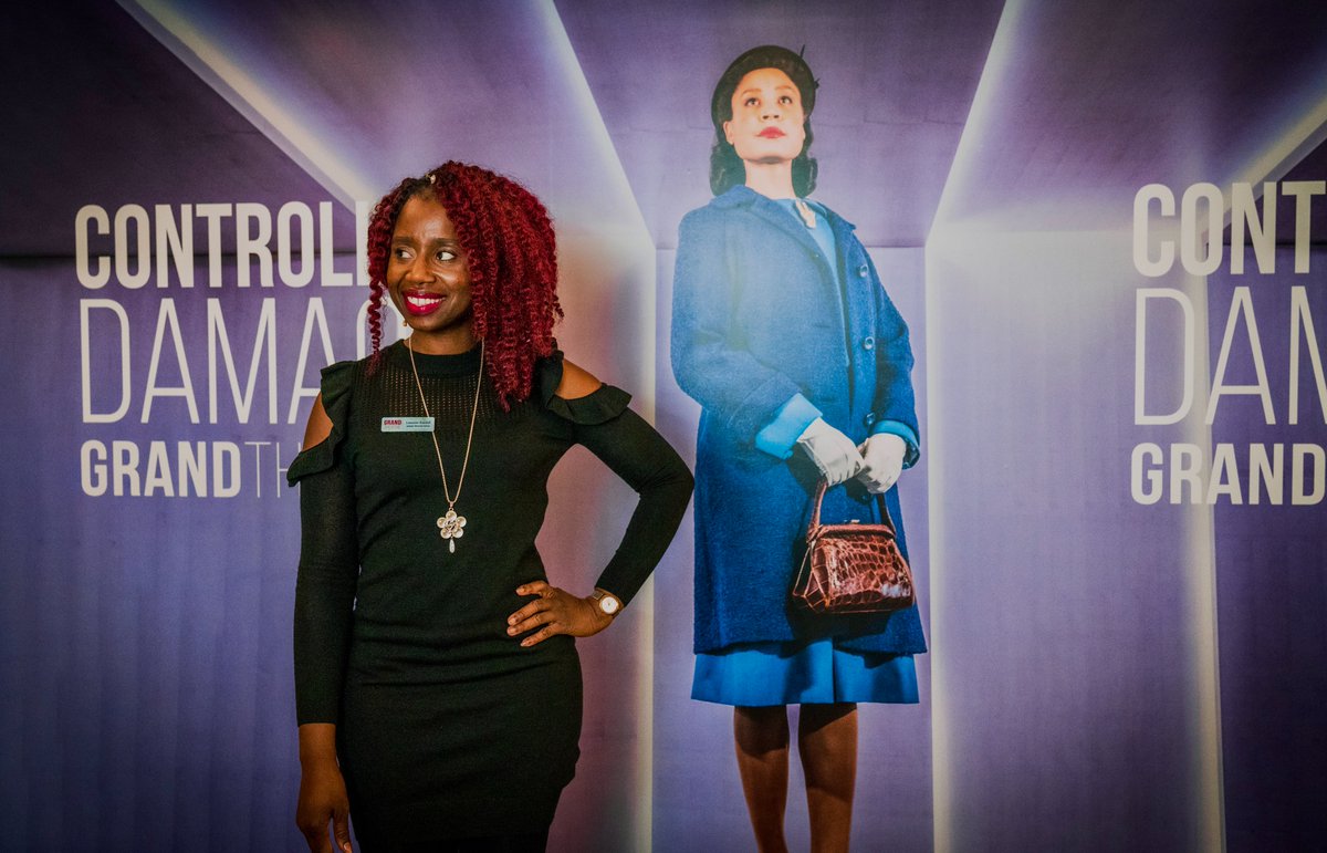 thegrandlondon's tweet photo. Are you attending today's matinee performance of #ControlledDamage? Don't forget! Join us at noon in the Spriet for Creative Conversations - featuring Grand Artistic Director Intern, and Assistant Director of CONTROLLED DAMAGE, Lennette Randall!
📸by: Moses Latigo Odida https://t.co/UkXVW8ATXN