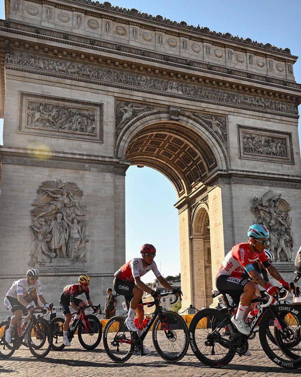 The apex of cycling. This year @LeTour celebrates its 110th birthday, with the race starting in Bilbao, Spain, the heart of Basque Country, and the final sprint zipping through the massive crowds lining the Champs-Élysées in Paris: gq.mn/ZZMTQDm