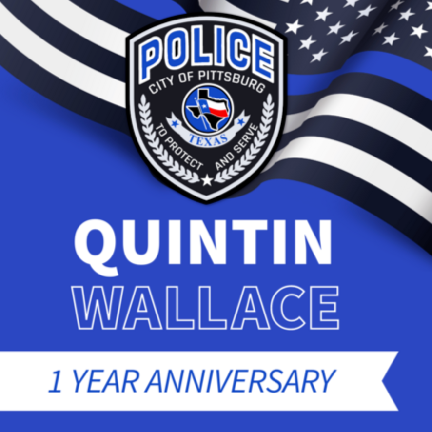 PittsburgTexas's tweet photo. Happy anniversary to Quintin Wallace!

#easttexas #pittsburgtx #etx #texastowns https://t.co/GzlHxJZXzV