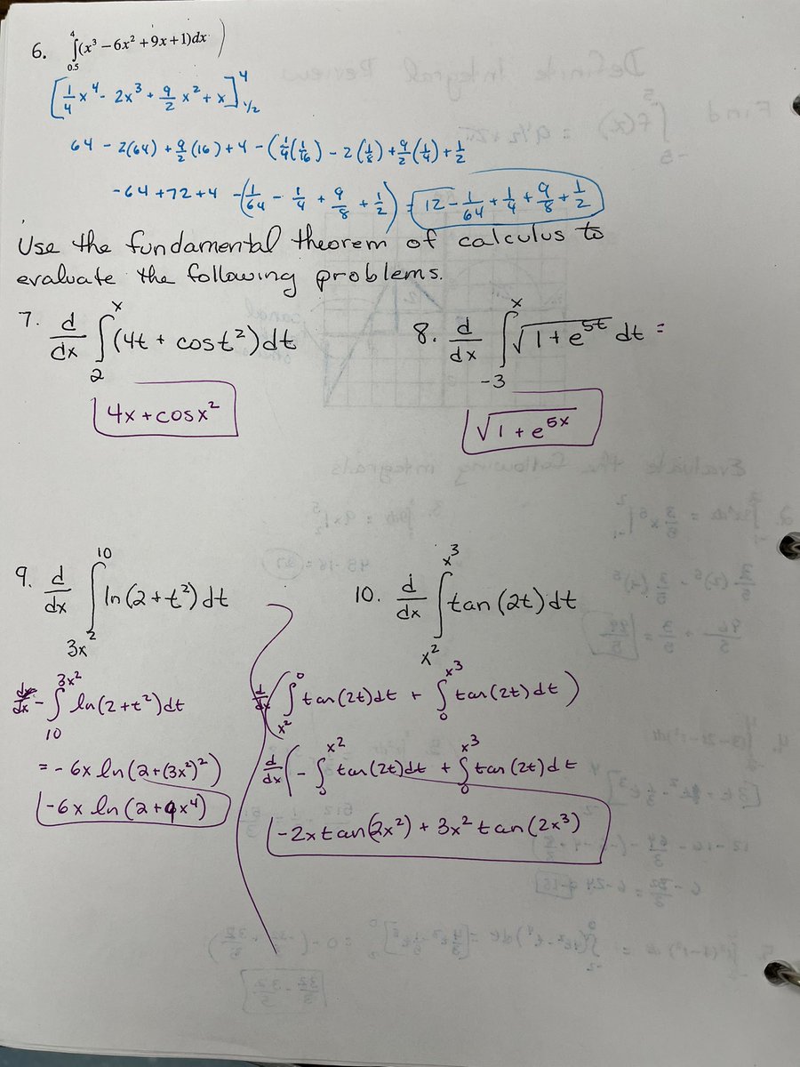 AB: definite integral review