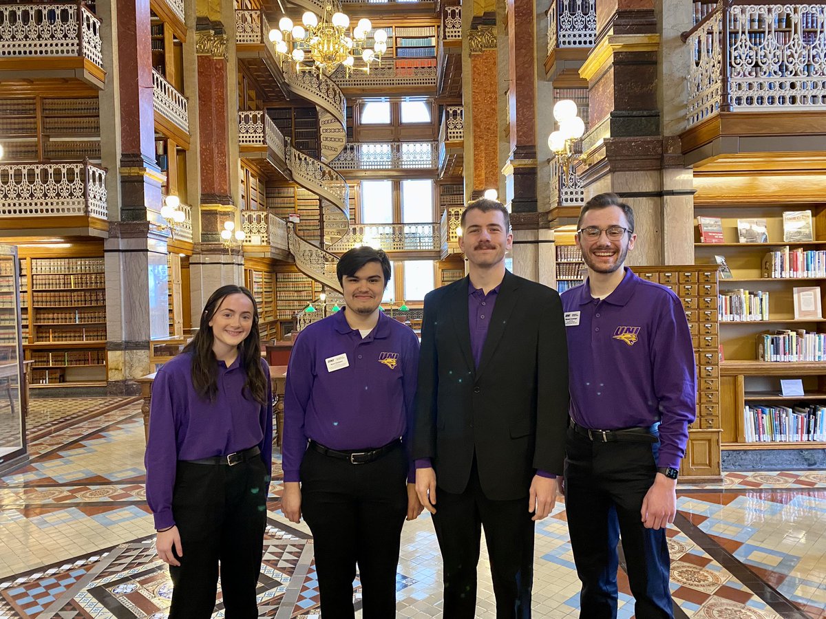 The <a href="/NISG/">NISG</a> team is at the #ialegis advocating for <a href="/northerniowa/">University of Northern Iowa</a> students!