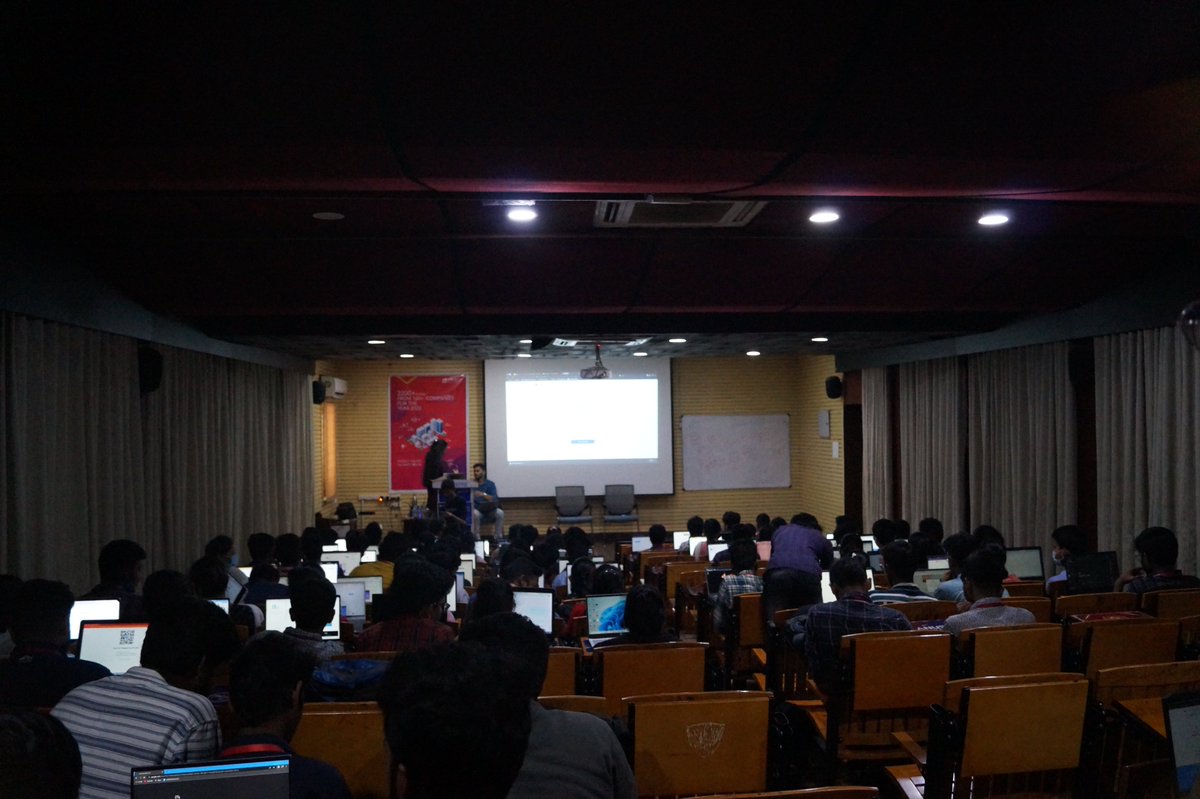 Susmitha1399's tweet photo. Providing a unique learning experience at Anurag University’s seminar and workshop on Shardeum Blockchain Network with 92+ participants🚀🚀🚀

@shardeum @ShardeumHyd @NischalShetty @SuhasDasari @AnuragUniversi1 
#ShardeumHyderabad https://t.co/Tvz2N1TKvO