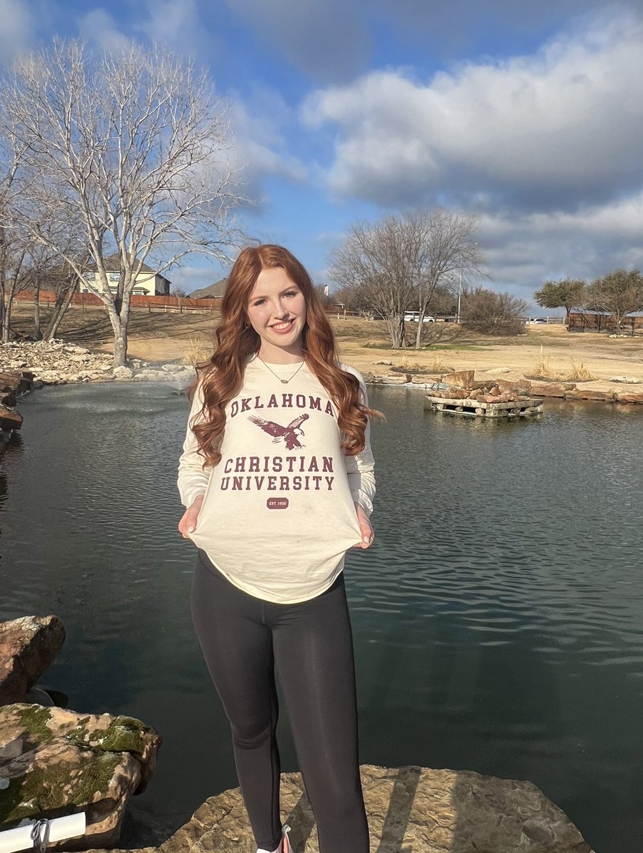 I am so excited to announce my commitment to play volleyball at Oklahoma Christian University! Thank you lord for giving me the opportunity to play the sport I love at the next level. I can’t want to be an Eagle! #TalonsUp