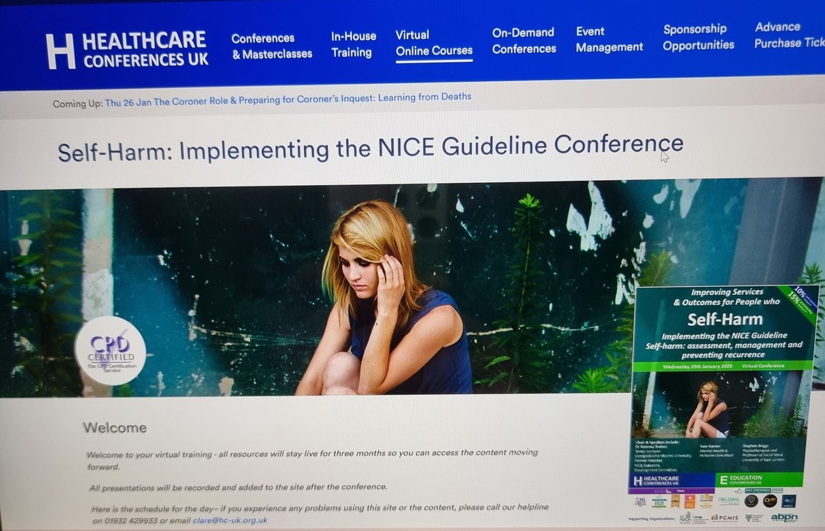 _satveernijjar's tweet image. Great to be a part of the @HCUK_Clare self-harm #NICEguidelines conference today. Not delivering training this time, but sharing #LivedExperience 
Thank you for listening. If you would like more information please do not hesitate to contact me!