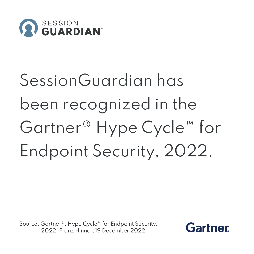 SessionGuardian's tweet image. We're beyond thrilled that SessionGuardian has been named in the report for VDI/DaaS security for the second year in a row. Read report here: hubs.la/Q01zd9lp0 

Source: Gartner, Hype Cycle for Endpoint Security, 2022, Franz Hinner, 19 December 2022