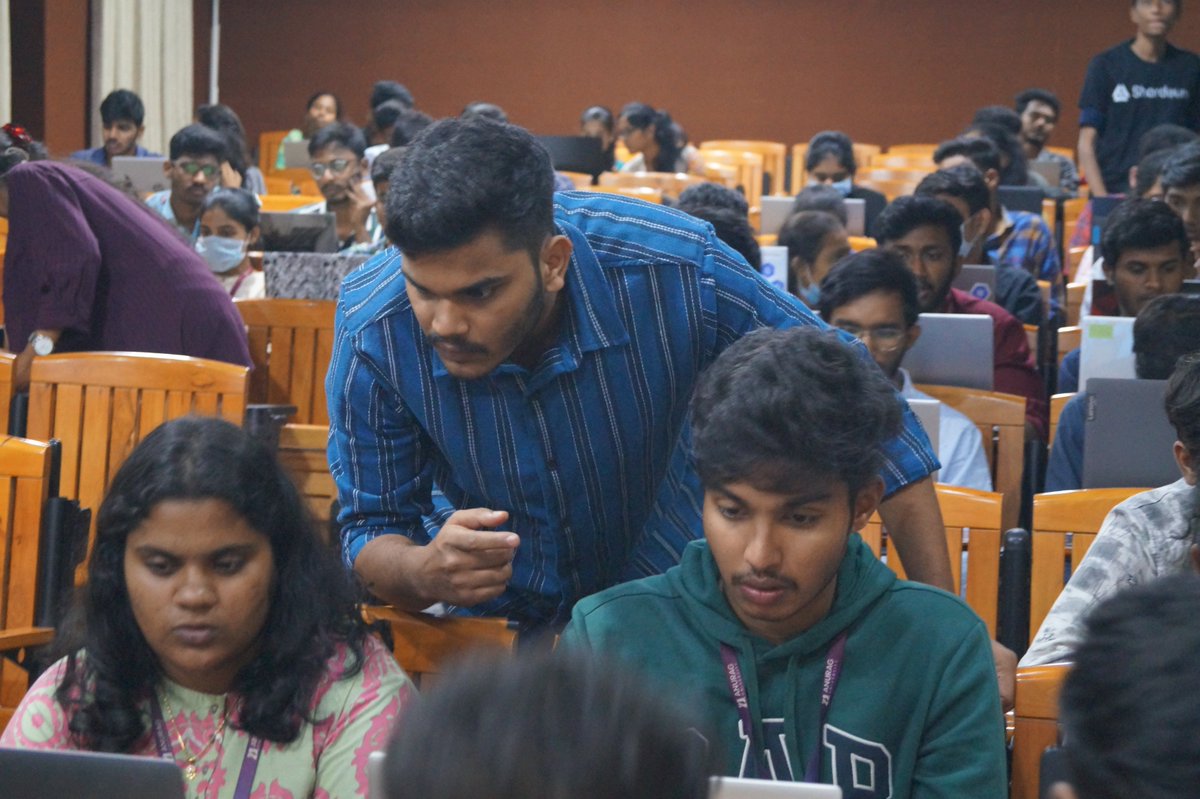 Susmitha1399's tweet photo. Providing a unique learning experience at Anurag University’s seminar and workshop on Shardeum Blockchain Network with 92+ participants🚀🚀🚀

@shardeum @ShardeumHyd @NischalShetty @SuhasDasari @AnuragUniversi1 
#ShardeumHyderabad https://t.co/Tvz2N1TKvO