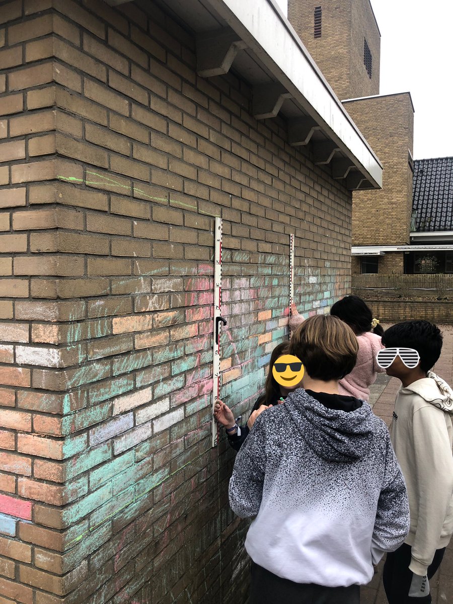 kpackteacher's tweet image. ‘It’s 66 m2!’ 
‘You sure about that?’
‘Yep! Here’s my working!’
‘Ok let’s go test that.’
It only took mapping 1 m2 in the real context for the penny to drop. 
‘OMG our conversion is off by a decimal place!’ 
#inquirymath #pbl #pypmath #ibpyp #mathinvestigation @STIPHilversum