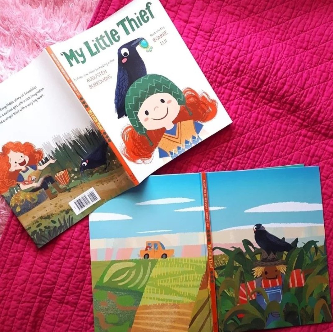 This sweet story about a curious girl and her unlikely friendship with a kind crow is a real hit in our house! Based on a real story this book is great for young nature lovers. Such a sweet story of friendship. The illustrations are so cute and eye pleasing too! #picturebooks