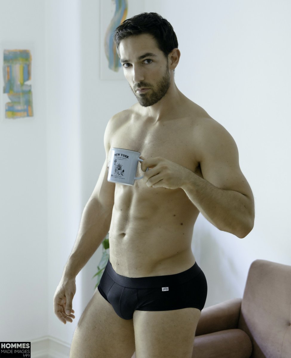 Men and Underwear on Twitter "Midrise briefs in black designed in France by LeBeauTom. These