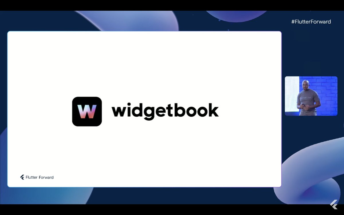 #Widgetbook was featured at the #FlutterForward conference. Big thanks to all who made this and such great events possible <a href="/anderdobo/">Ander Dobo</a> @LeighaJaret <a href="/timsneath/">Tim Sneath</a> <a href="/nlycskn/">Nilay Coskun</a> and the entire <a href="/FlutterDev/">Flutter</a> team