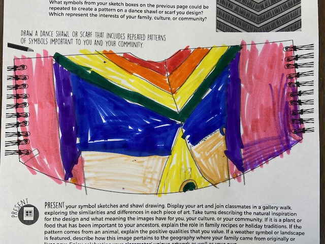 MTL_CS_Art's tweet photo. Today for Art, 3rd Graders were so excited to participate in #CrayolaCreativityWeek. Students loved learning about Ria Thundercloud and Kalila J. Fuller.  We talked about how important it is took keep family and cultural traditions alive. #CSTogetherisbetter https://t.co/H5vTkmvIgd