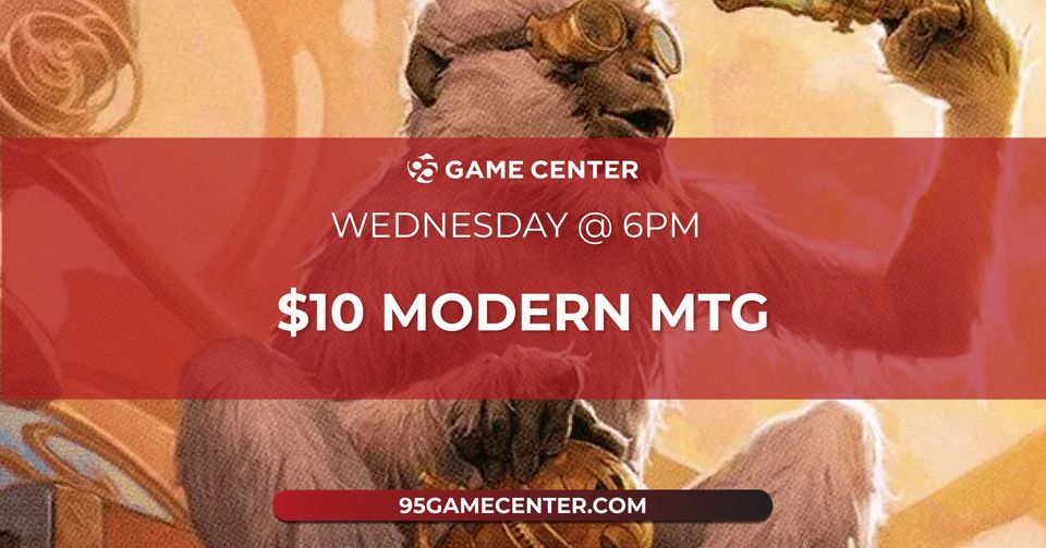 95gamecenter's tweet photo. https://t.co/uhF8HHP6ix
Calling all Modern players!
We are now running a weekly Modern tournament at 6pm!
100% of entry fees go into the prize pool as store credit.
The more players, the bigger the prize pool!
#95gamecenter #95mtg #MTGModern #localgamestore #delawaregamestore https://t.co/B9bl0SUXcc