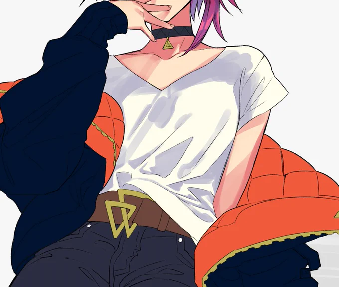wipスレンダーっ子の着るTシャツのシワが大好きなんじゃ 