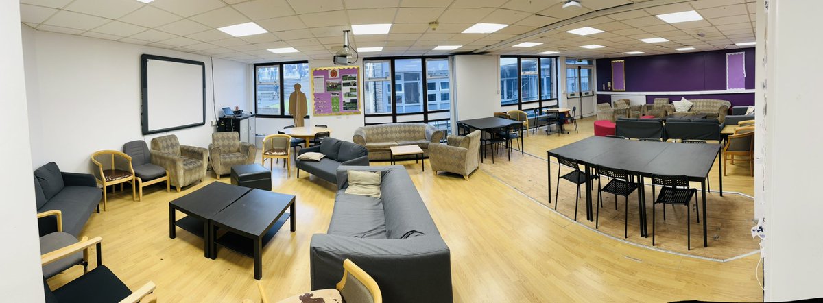 Chepstow_Upper's tweet photo. The chaos during and the results afterwards. Amazing Sixth Form teamwork on show today - the new furniture in the common room is looking great! They made assembling flat-pack furniture look like a stroll in the park #positivity #ambition #perseverance https://t.co/sGpt7hsLRo