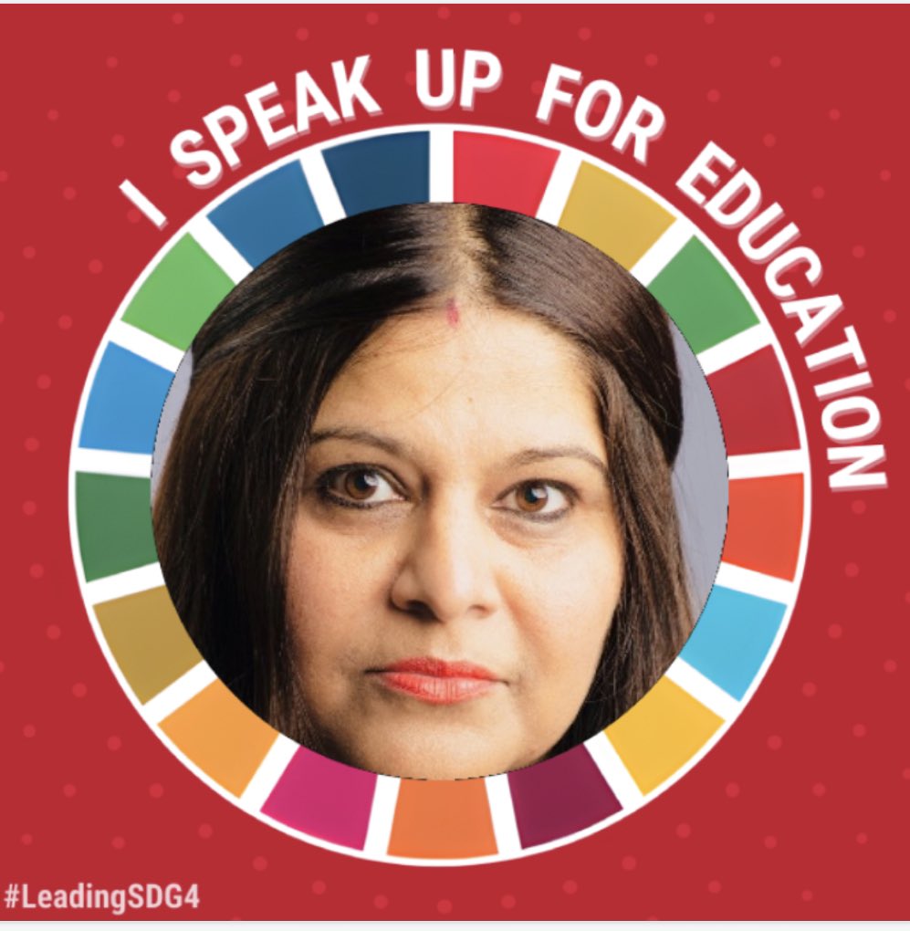 ruby_bakshi's tweet image. I support Education2030UN &amp;amp; UNESCO in global quest to foster investment in #education! We need to invest more and smarter in education to achieve better social outcomes for all.
#rubybakshikhurdi 
#education #SDG4 #qualityeducation #QualityEducationForAll