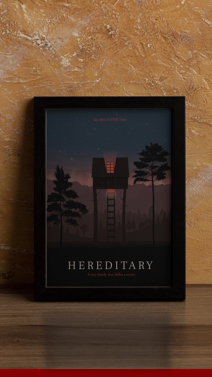 mgraphiste06's tweet photo. Après midsommar suite de ma série d’affiches consacré à Ari Aster avec Hérédité https://t.co/ao0Co3B15D