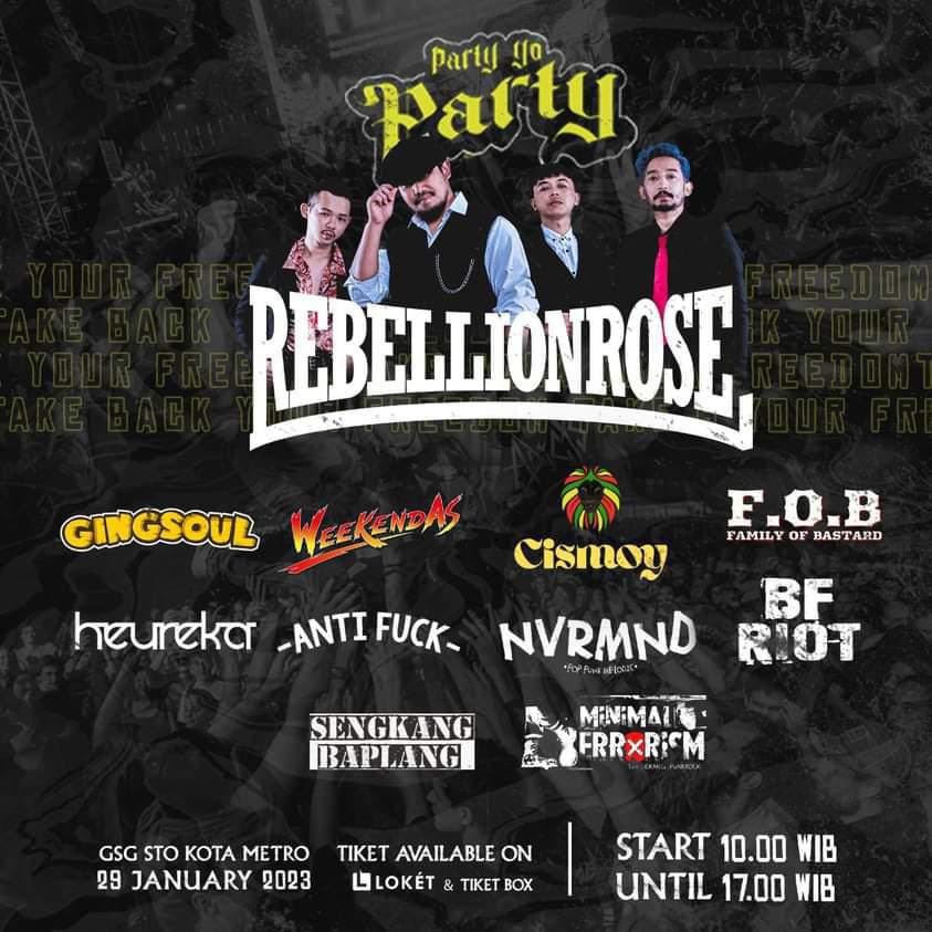 Minggu ini berjumpa di Kota Metro Lampung! 🍻 #familyofbastard