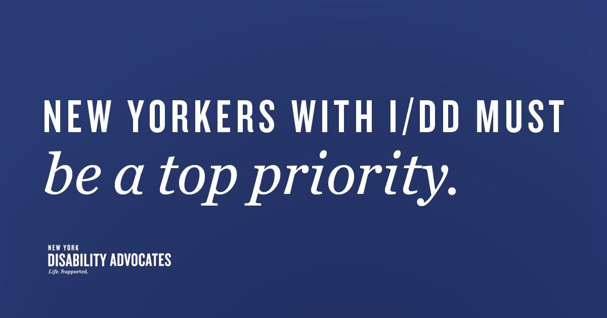CityAccessNY's tweet photo. New York’s I/DD community is facing a crisis. The time is NOW for @Governor Kathy Hochul/
@GovKathyHochul
 to take action and include desperately-needed funding for the I/DD service sector in the SFY 2024 Executive Budget. #IDDPriority #CareCantWait https://t.co/5eHrrwSrkC