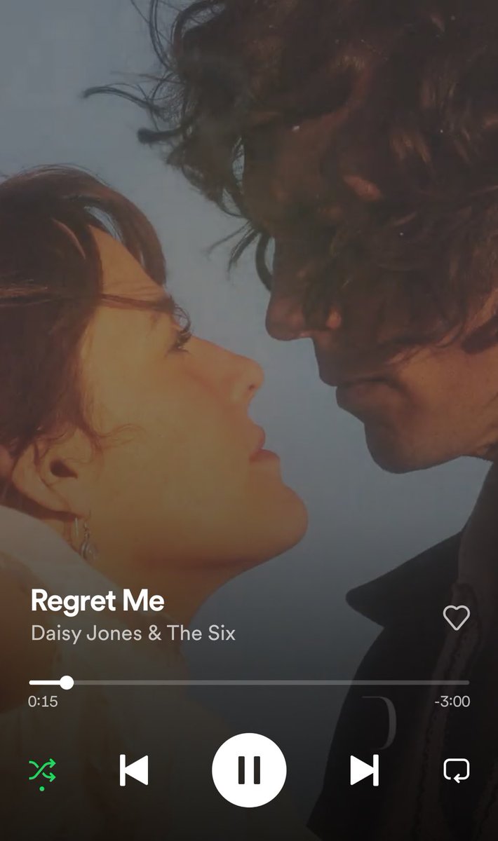 UniversoDSilvia's tweet photo. ⚠️ATENCIÓN⚠️
Ya podéis escuchar la canción #RegretMe de la adaptación de #DaisyJonesAndTheSix en Spotify.
La serie se estrena el 3 de marzo en @PrimeVideoES. https://t.co/7e3ahU426j