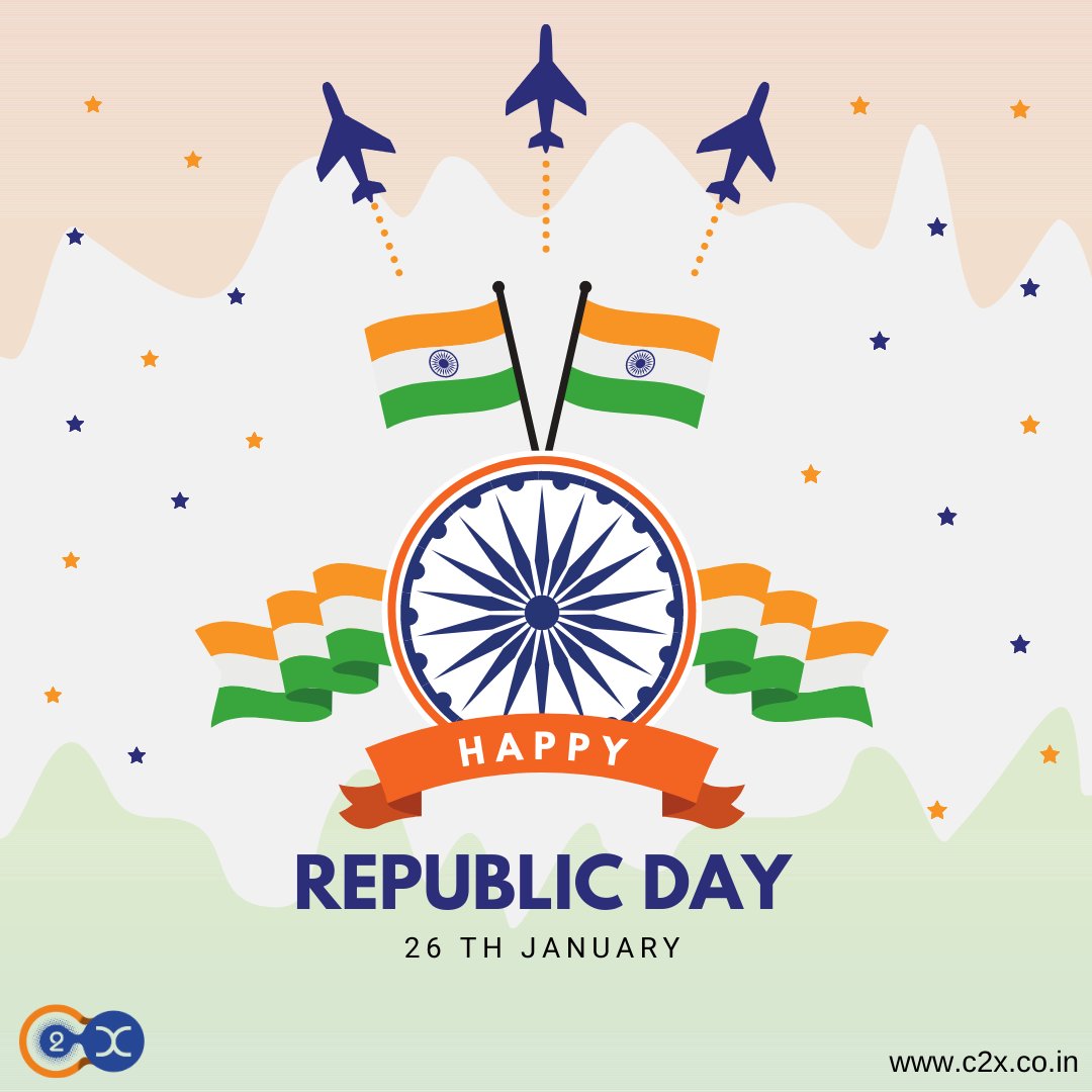 C2X_Training's tweet photo. Happy Republic Day https://t.co/jyC3sgtZmy