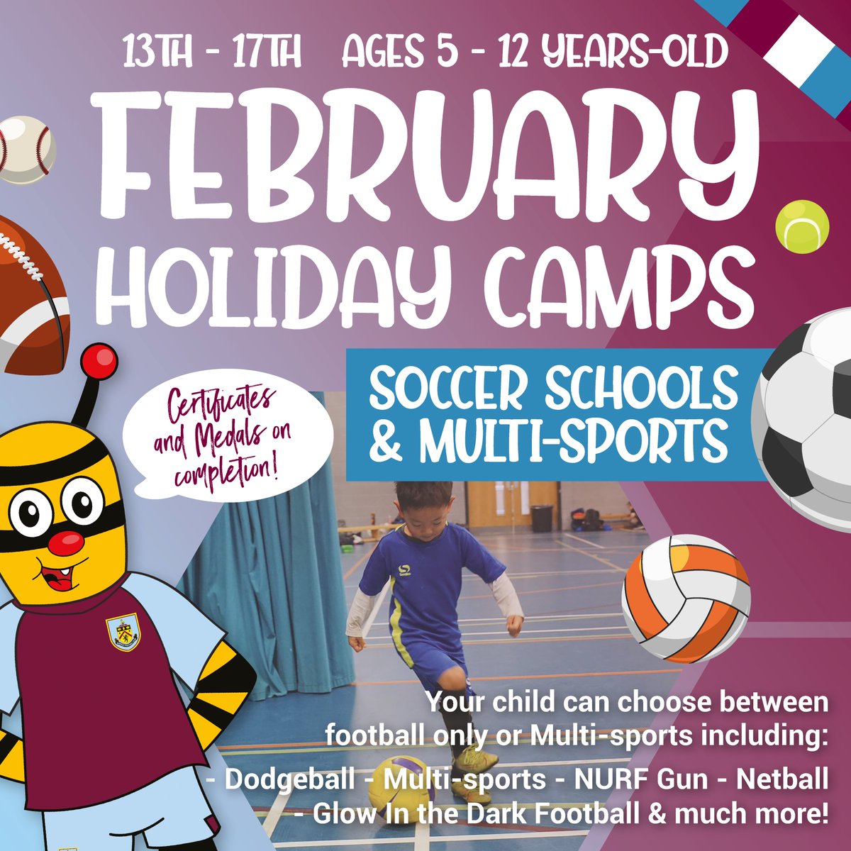 Burnley FC in the Community tweet media