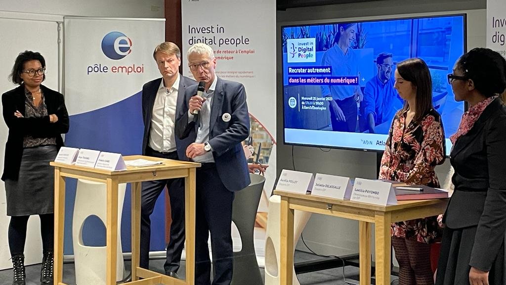 [#TousMobilisés]🧐 Invest in Digital People❓Une méthodologie innovante de Formation/Emploi qui apporte une réponse au besoin de recrutement des entreprises du secteur du #Numérique 🚀

📢Initiée en HDF en 2014 par @pole_emploi, <a href="/Asso_AD2N/">Association AD2N</a>, <a href="/OpcoAtlas/">Opco Atlas</a> et la <a href="/hautsdefrance/">Région Hauts-de-France</a>💪