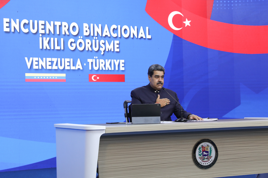 📢¡𝐀𝐬í 𝐥𝐨 𝐃𝐢𝐣𝐨!  🇻🇪
Pdte. <a href="/NicolasMaduro/">Nicolás Maduro</a>: Hemos venido encontrando nuestro camino de crecimiento, de desarrollo y de inclusión. 
#BastaDeBloqueoCriminal