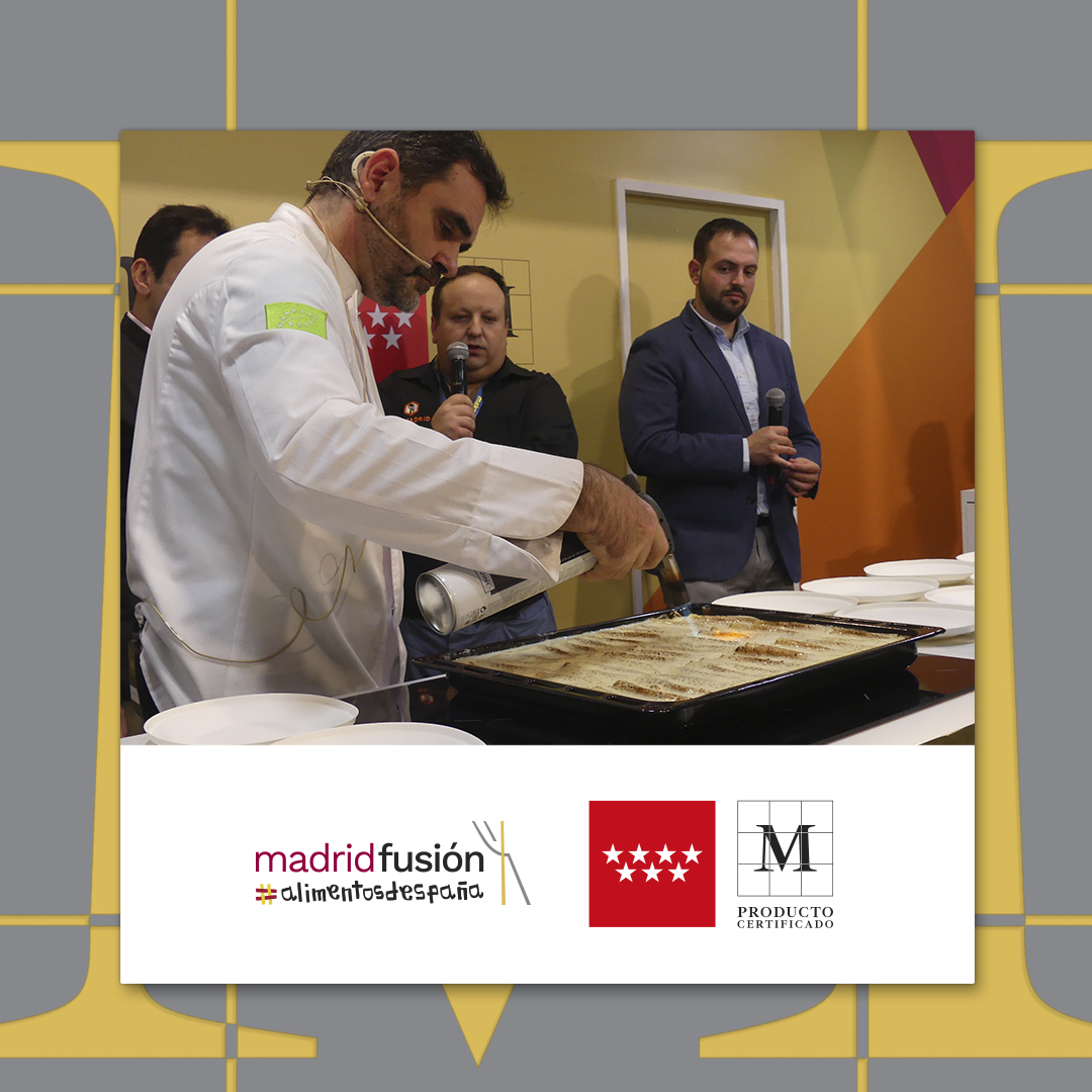 Nos despedimos de esta edición de Madrid Fusión con la Degustación del Canelón de Madrid, creado por Miguel Ángel Mateos con productos adheridos a la marca M Producto Certificado.

#NaturalmentedeMadrid
#LaNaturalezadelSabor
#Madridfusion2023