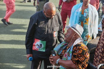 AishaYesufu's tweet photo. Peter Obi @PeterObi went to Gombe and Southern Borno today.
Beat that if you can!😎
#PeterObiForPresident2023 https://t.co/CZcGLatxXF