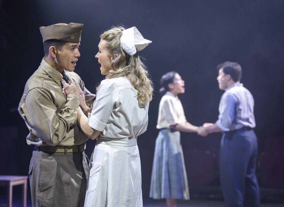 KevinWilsonPR's tweet photo. ALLEGIANCE ★★★★ "Surprisingly uplifting, celebrating love and community, a really heart-warming piece of theatre that deserves to be seen" https://t.co/F9NvVSaxTv https://t.co/89qhMOt3y1