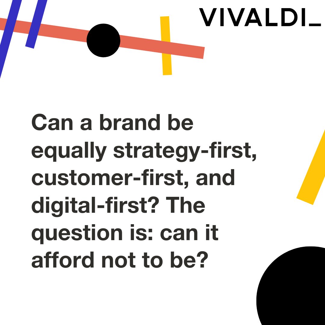 Brands that are strategy-first, customer-first, and digital-first stay top of mind with their customers.

#leadership #brand #strategy #digital