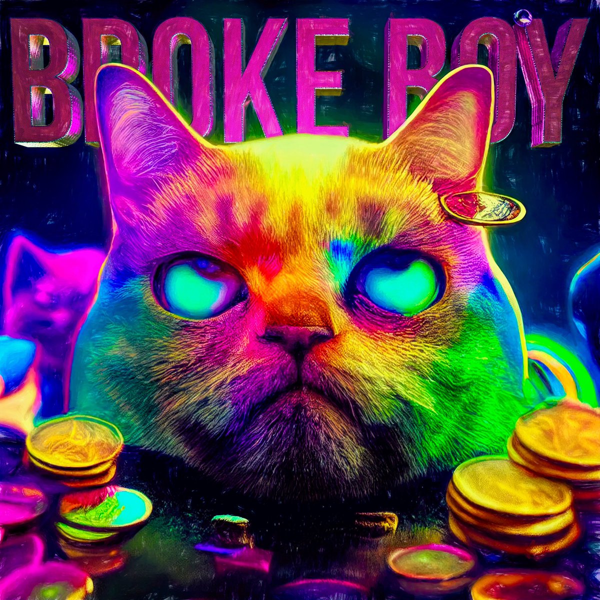 Don’t break a songwriters heart. Broke Boy - out now ✨🐱✨