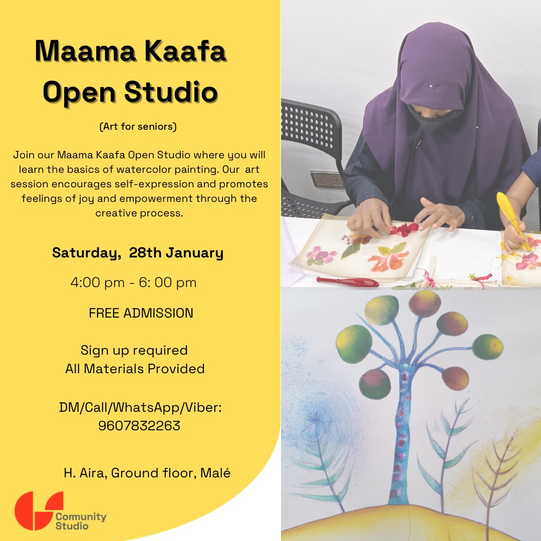 Community Studio Maldives tweet media