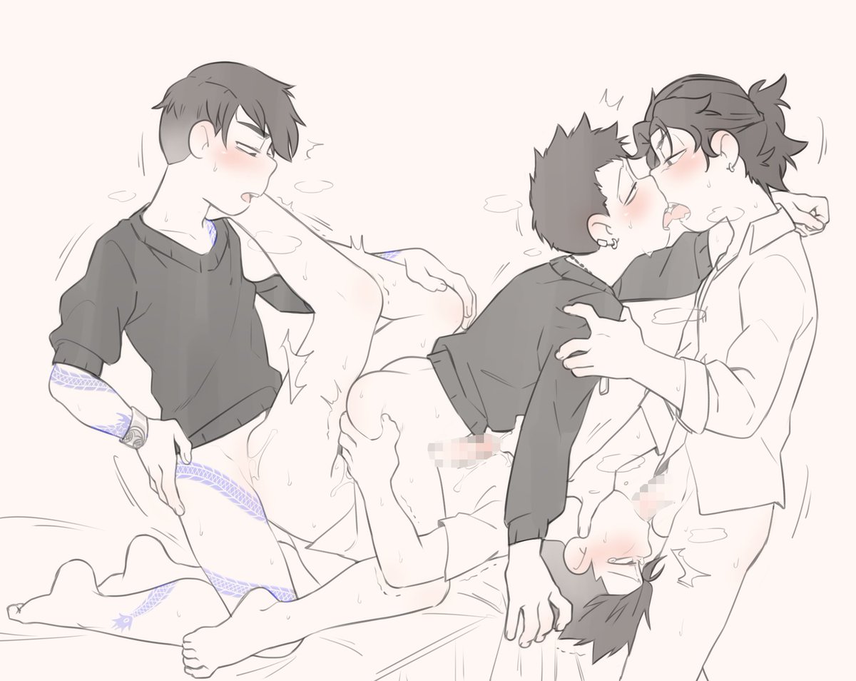 kyosein's tweet photo. 4some Matsu Noir set 🖤
Kara, Choro, Ichi &amp; Oso! 💙💚💜❤️
Commission for Kyndraa https://t.co/0Wyl5uOm19
