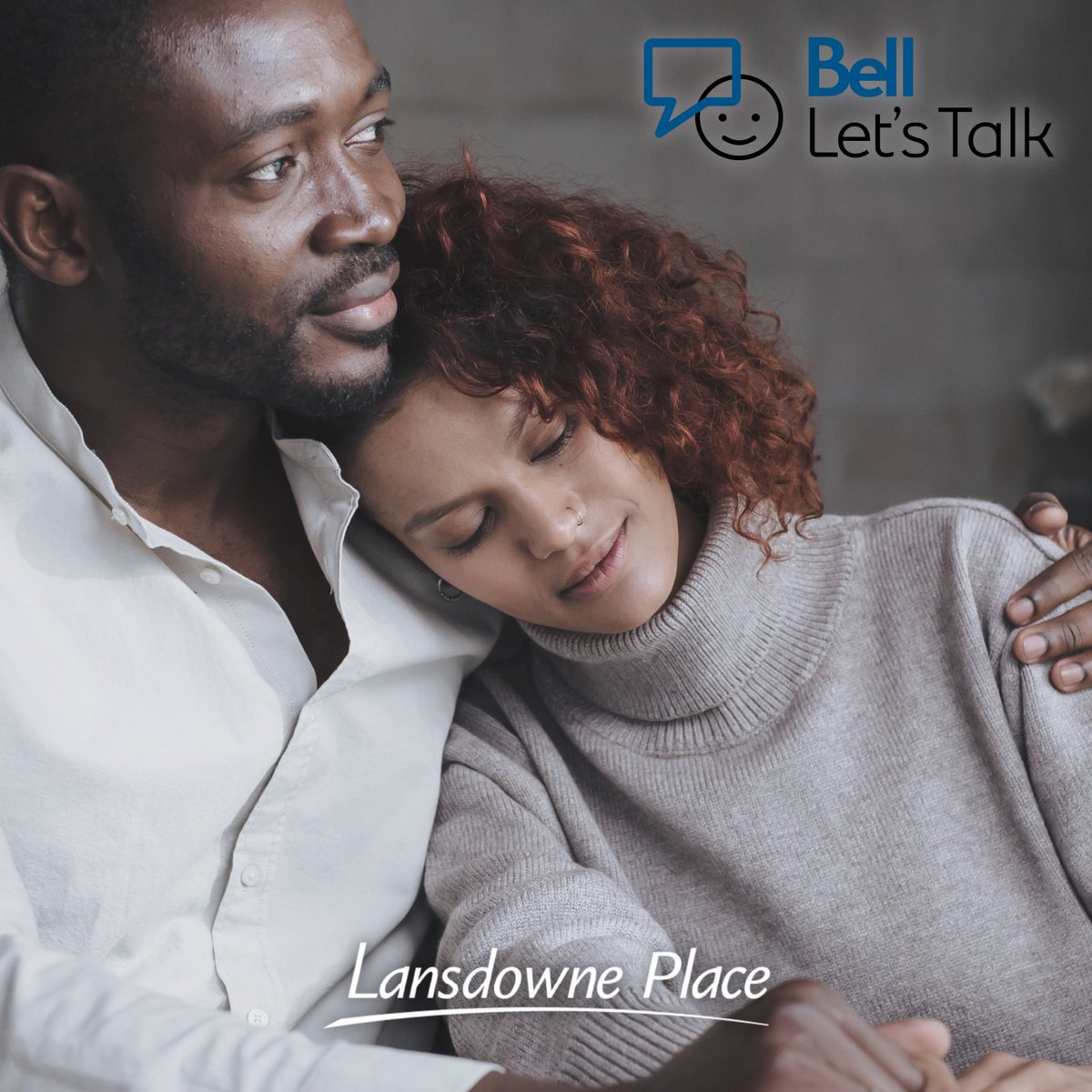 Today is #BellLetsTalk Day.

You are not alone. Did you know 1 in 2 people struggling are not getting the help they need? Let’s keep the conversation going &amp; encourage everyone to help create positive change — for ourselves, our loved ones &amp; our communities.
