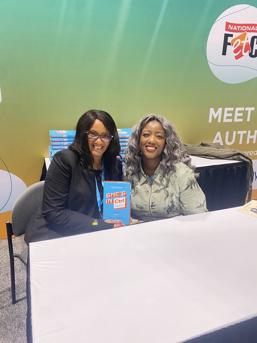 mrfairley's tweet photo. Today's keynote at @fetc was @aimafidon Anne-Marie Imafidon!  Thank you for shining a light on women in STEM!  Thanks also for signing my book!  Can't wait to read. https://t.co/tuSbRNve0B
