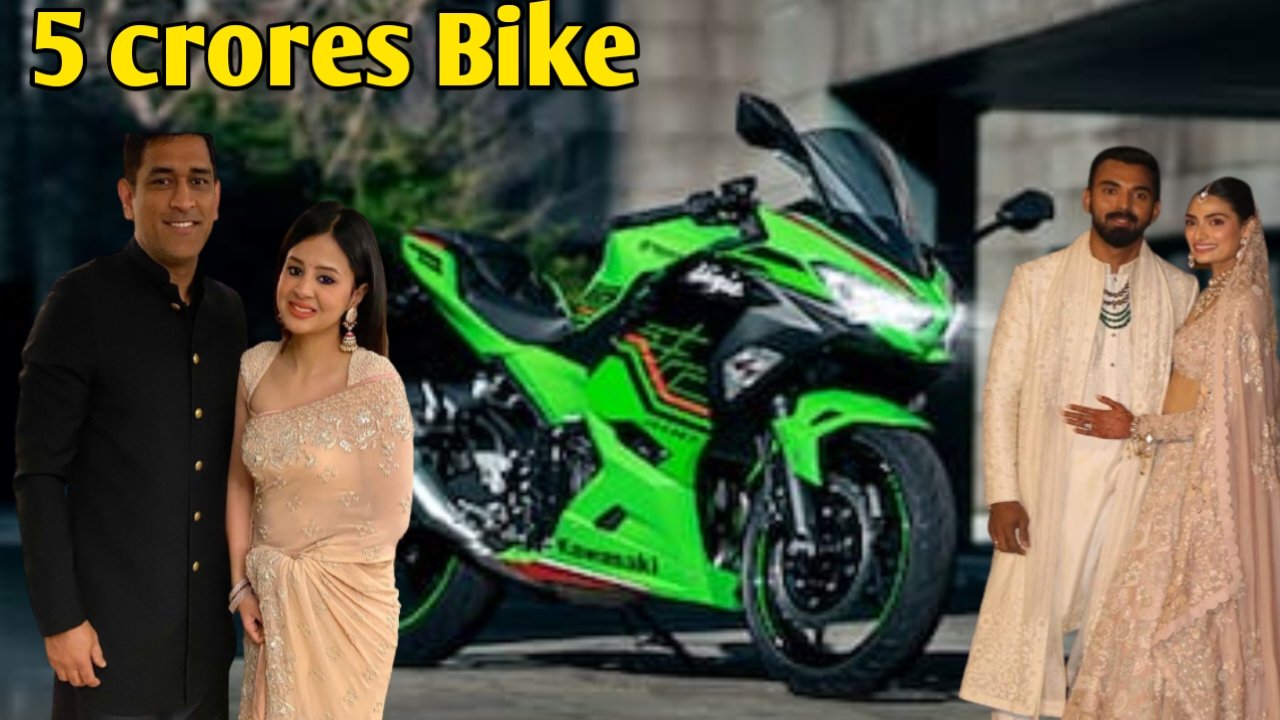 Dhoni ninja bike deals