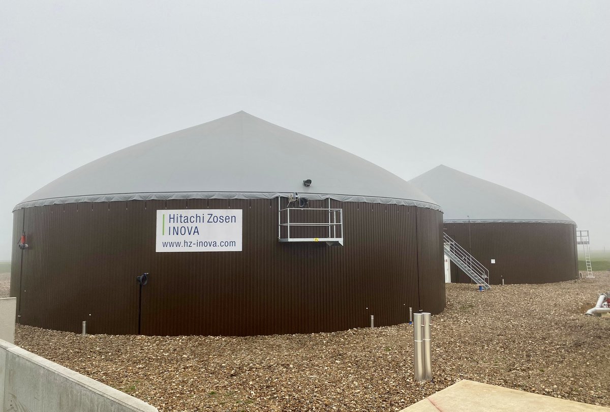 GRDF's tweet image. 11 fournisseurs d’#énergie ont visité le site de #méthanisation Theuvy Biogaz #EureEtLoir. L’occasion pour @lpoirierdietz, DG #GRDF, de leur présenter le potentiel de la filière #GazVerts auquel GRDF apporte sa contribution depuis + de 10 ans.  
#Biométhane #TransitionEcologique