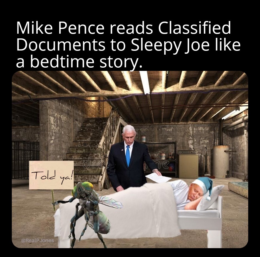 SixFortyOne1's tweet image. BREAKING: The fly was right 🪰 
#BidenClassifiedDocuments #PenceClassifiedDocuments