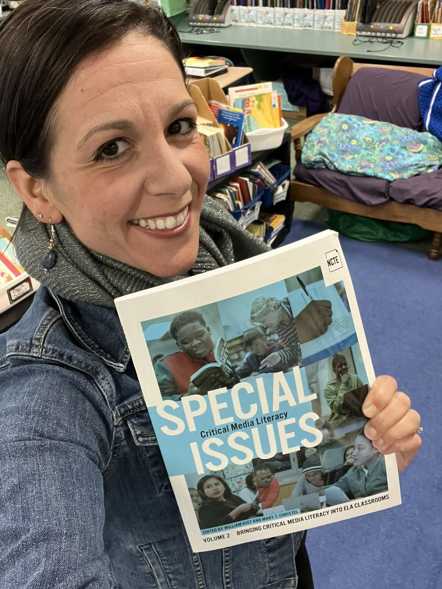 JENTONEY's tweet photo. It has finally arrived!!! The chapter for @williamkist @ncte book that I wrote with @faithguy03 and @KlassenEndrizzi is here!!! 🥳💙✏️📓👩🏻‍🏫 https://t.co/dn1v2a2FE9
