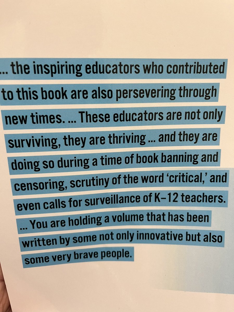 JENTONEY's tweet photo. It has finally arrived!!! The chapter for @williamkist @ncte book that I wrote with @faithguy03 and @KlassenEndrizzi is here!!! 🥳💙✏️📓👩🏻‍🏫 https://t.co/dn1v2a2FE9