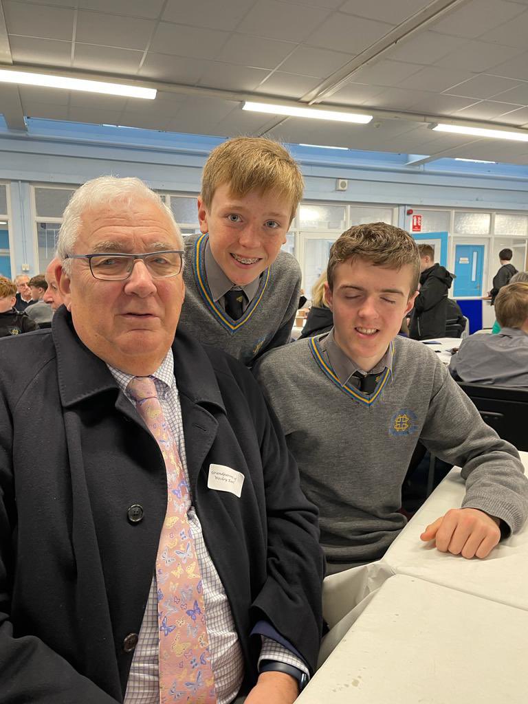 joannehayes79's tweet photo. Thank you @CollegeBenildus @DorothyPower4 @Nibhriain53 for giving my parents and father-in-law such a warm welcome today at Grandparents’ Day. They’d a great time and were full of praise for the very well-mannered TY students too. https://t.co/Nxsc3Da87u