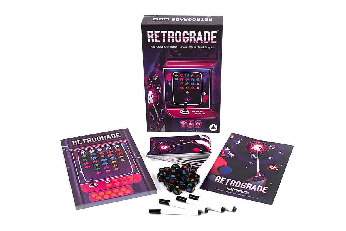 resonym's tweet photo. π’ Retrograde is AVAILABLE NOW on our webstore and at your FLGS! Have you played? It is a real-time roll-and-write inspired by classic 80s arcade games.
πββοΈππββοΈπββοΈ 1-4 Players | 30-35 minutes | ages 8+
π» https://t.co/0Ofg0djM4f
#Resonym #Retrogradegame #rollandwrite #80sretro https://t.co/YWoTQCab48