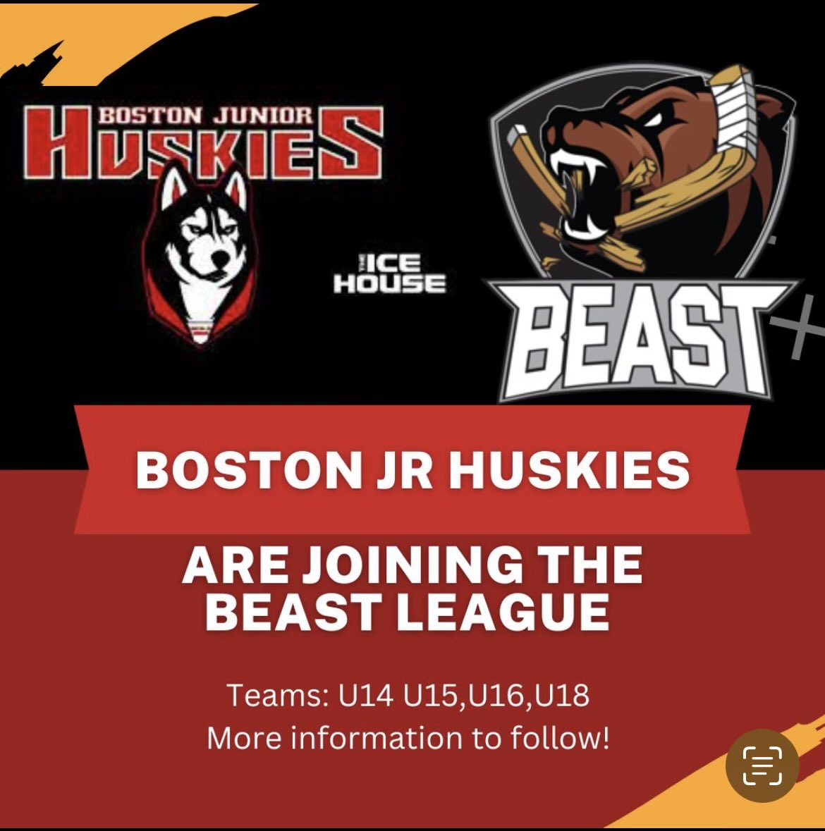 BostonjrHuskies's tweet photo. Huskies set to play in 2023! https://t.co/6lTwzEvaSP