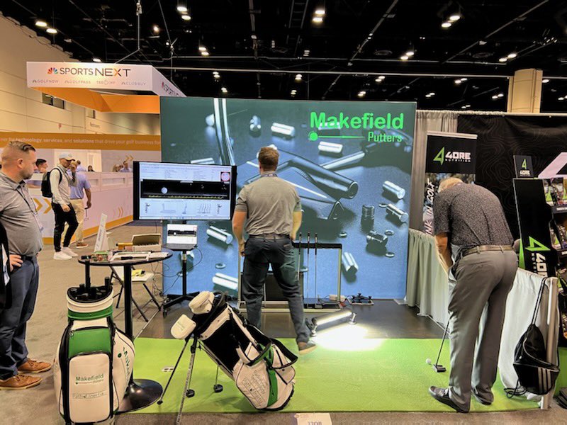 Make_putt's tweet photo. Interested in the last putter you will ever buy? Come stop by booth #1208 at the 2023 PGA Show! ⛳️ #makefieldputters #makefieldputter #makefield #makeputt #golf #golfswing #golflife #golflove #golfer #golfpro #golfprofessional #putter #pga #pgashow2023 #pgashow https://t.co/IQbAW3qwGX