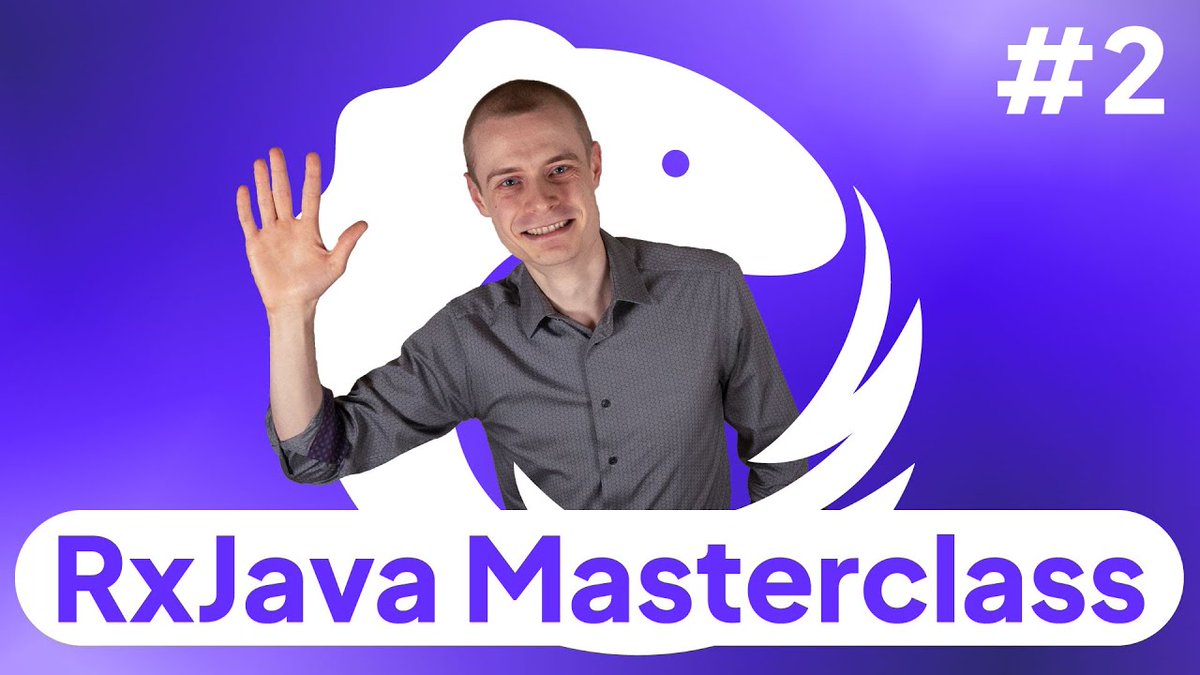 oliverspryn's tweet image. 2: RxJava Anatomy: Observables, Operators, Schedulers, Subscribers -- RxJava Masterclass
#rxjava #kotlin #android #reactiveprogramming #rxandroid #course #free
go.oliverspryn.com/2-rxjava-anato…