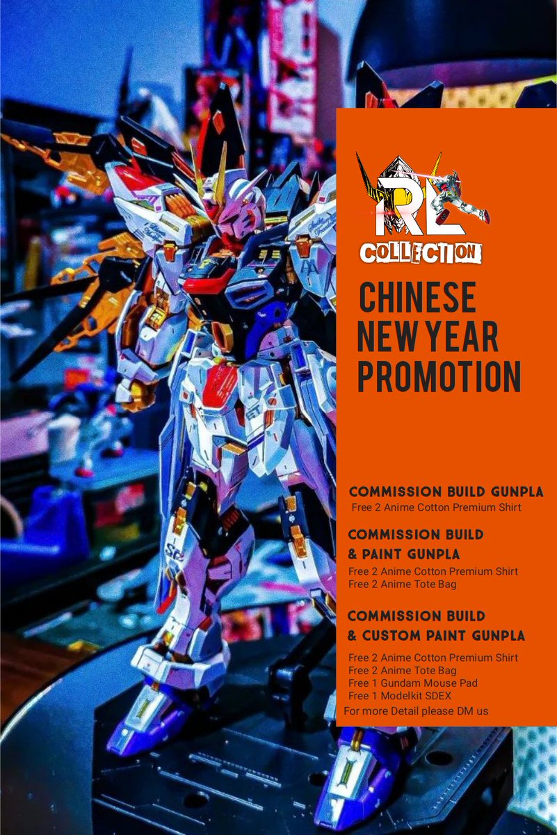 RLCollection2's tweet image. Chinese New Year Promotion Commission Build Gunpla