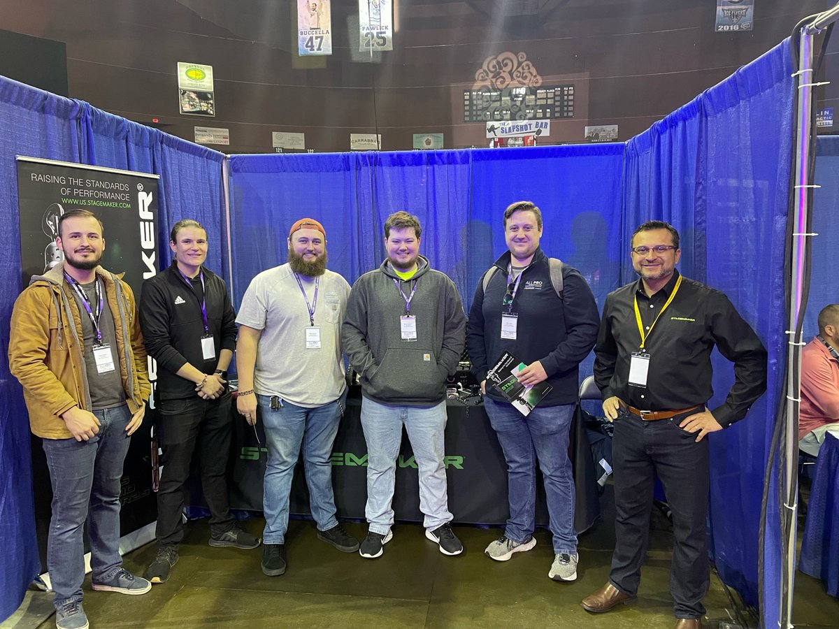 Stagemaker's tweet image. Stagemaker attended All Pro State of the State 2023 Tradeshow with Rep Quest Marketing.