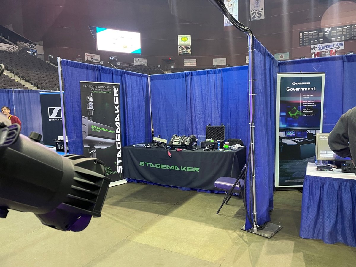Stagemaker's tweet image. Stagemaker attended All Pro State of the State 2023 Tradeshow with Rep Quest Marketing.